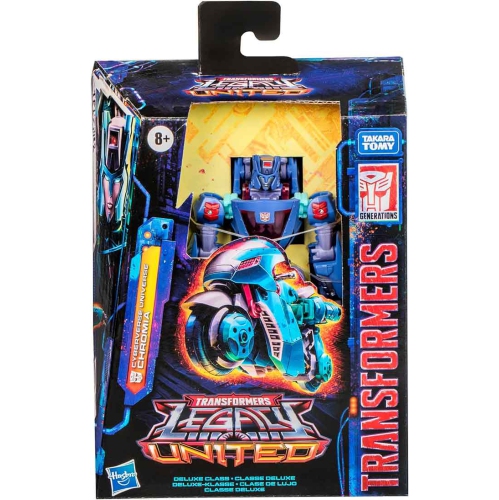 Transformers Legacy United 6 Inch Action Figure Deluxe Class - Chromia