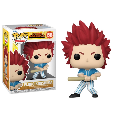 Funko Pop! Animation My Hero Academia Hero League Baseball Vinyl Figure Eijiro Kirishima #1518