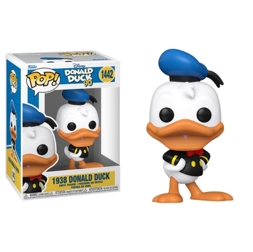 Funko Pop! Disney Donald Duck 90th Anniversary Vinyl Figure 1938 Donald Duck #1442