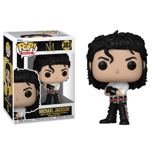 Figurine Pop! De Funko Rocks Michael Jackson, figurine en vinyle Michael Jackson, no 383