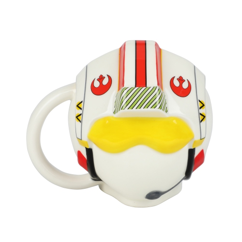 BIOWORLD  Star Wars Luke Skywalker X-Wing Helmet 16OZ Sculpted Ceramic Mug