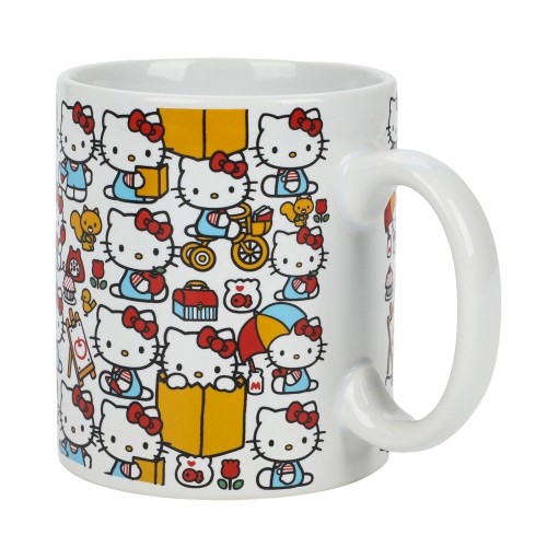 Hello Kitty All Over Pattern 16oz Ceramic Mug