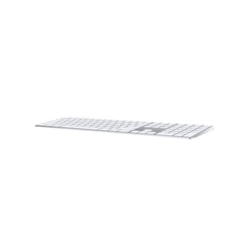 Remis à neuf - clavier Magic d'Apple avec pavé numérique - Argenté/Blanc