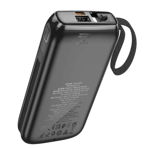 Chargeur de batterie externe USB-C portatif de 10000 mAh pour tablettes iPad de Samsung de iPhone