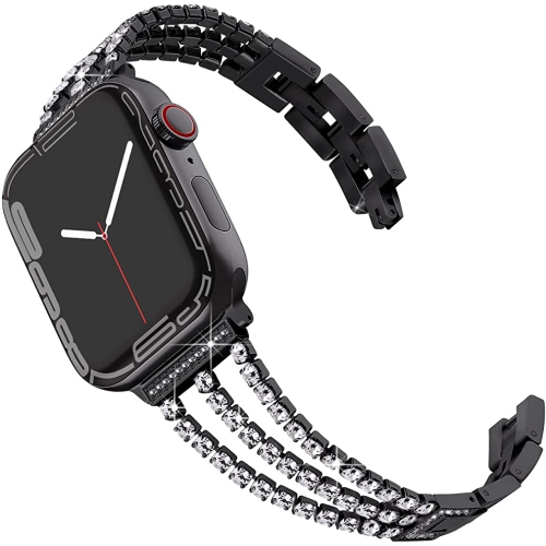WFG Dressy Bling Band for Apple Watch - 38/40/41mm - Silver