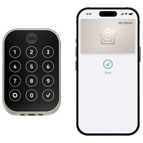 Serrure intelligente Wi-Fi Assure Lock 2 Plus de Yale - Nickel