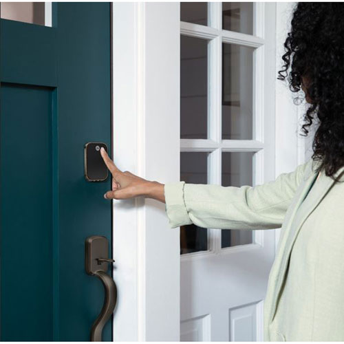 Serrure intelligente Bluetooth Assure Lock 2 Touch avec pavé biométrique de Yale - Bronze