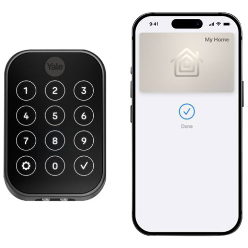 Serrure intelligente Bluetooth Assure Lock 2 Plus de Yale - Noir