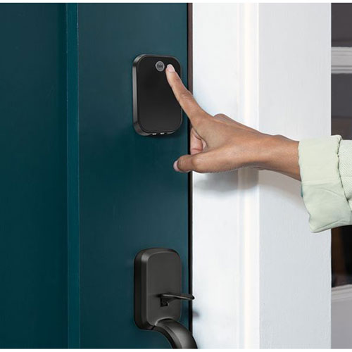 Serrure intelligente Bluetooth Assure Lock 2 Touch avec pavé biométrique de Yale - Noir