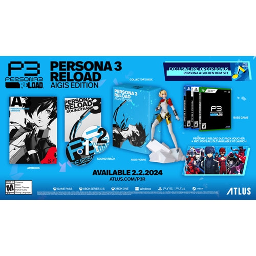 Open Box - Persona 3 Reload: Aigis Edition - Previously Played