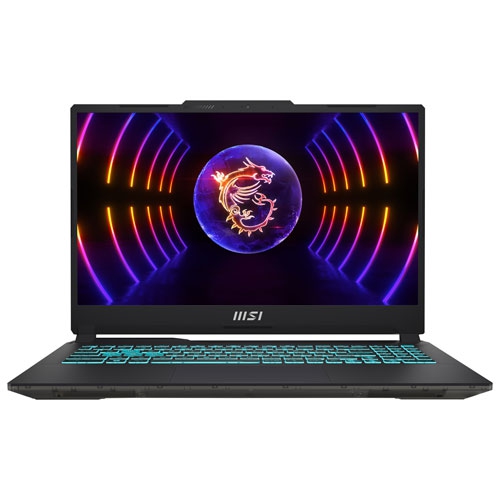 MSI  - Cyborg 15 A12U 15.6" Gaming Laptop - (Intel Core I5-12450H/512GB SSD/8GB Ram/geforce Rtx 2050) In Black