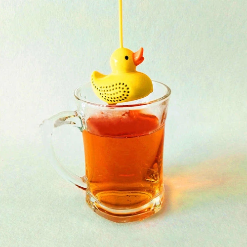 GIANTPOWER  Food Grade Silicone Duck Tea Infuser