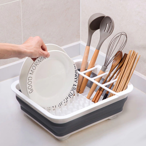 GIANTPOWER  Kitchen Folding Drainage Dish Rack