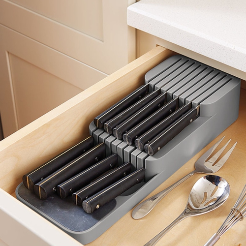 GIANTPOWER  Compact Cutlery Organizer Kitchen Drawer Tray