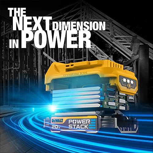 Batterie compacte DEWALT 20 V MAX POWERSTACK 1,7 Ah