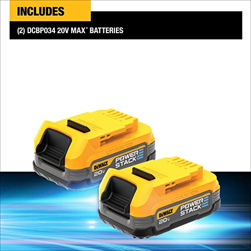 Batterie compacte DEWALT 20 V MAX POWERSTACK 1,7 Ah
