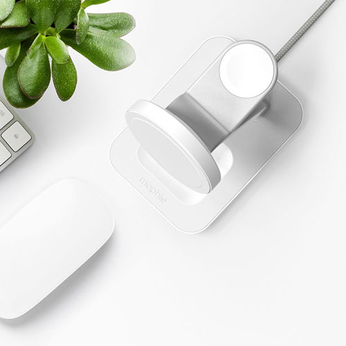 Mophie Snap+ Qi2 15W 3-in-1 Wireless Charging Stand - White