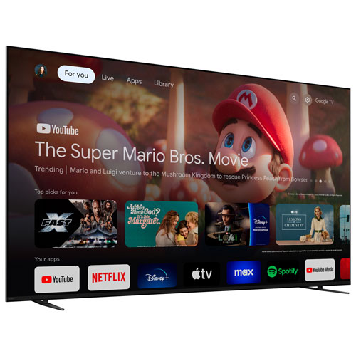 Sony Bravia 7 85" XR70 Series 4K UHD HDR Mini LED QLED Smart Google TV (K85XR70B) - 2024