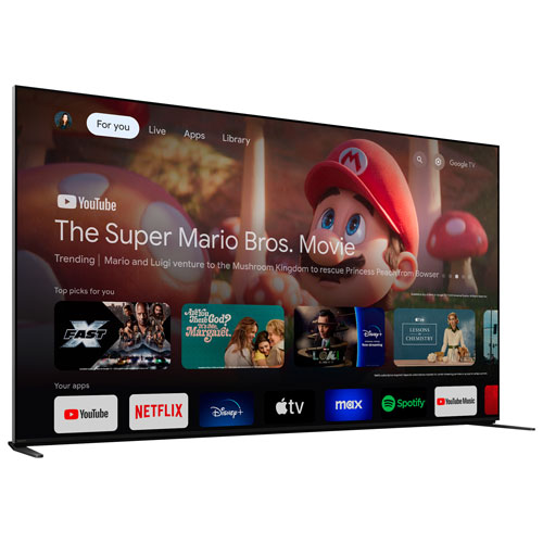 Sony Bravia 9 85" XR90 Series 4K UHD HDR Mini LED QLED Smart Google TV (K85XR90B) - 2024