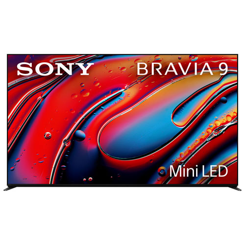 Sony Bravia 9 75" 4K UHD HDR Mini LED QLED Smart Google TV - 2024