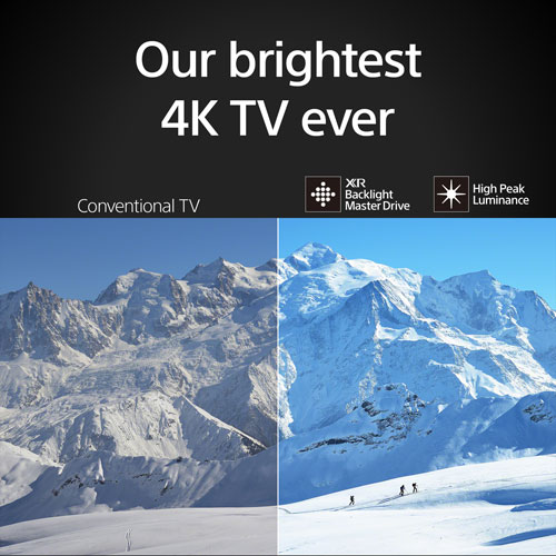 Sony Bravia 9 65" XR90 Series 4K UHD HDR Mini LED QLED Smart Google TV (K65XR90B) - 2024
