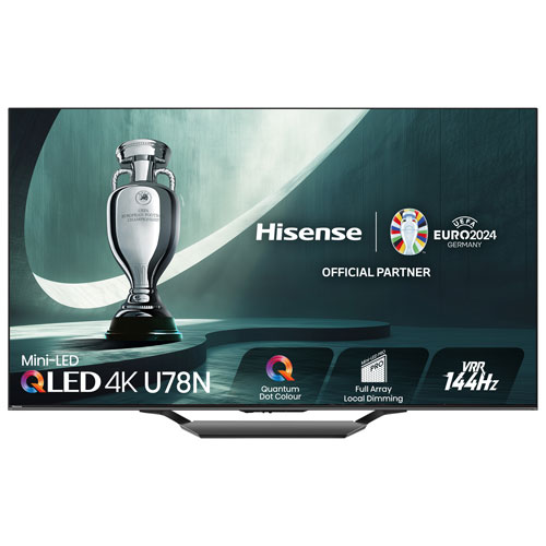 Hisense 65" 4K UHD HDR Mini LED QLED Smart Google TV - 2024