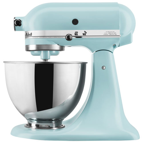 KitchenAid Deluxe Tilt-Head Stand Mixer - 4.5Qt - 300-Watt - Mineral Water Blue - Only at Best Buy