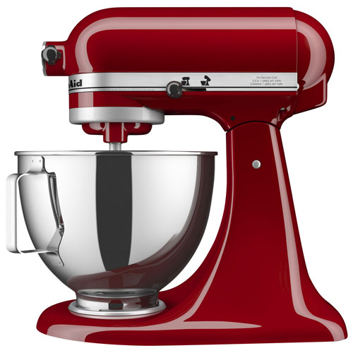 KitchenAid Deluxe Tilt-Head Stand Mixer - 4.5Qt - 300-Watt - Empire Red - Only at Best Buy