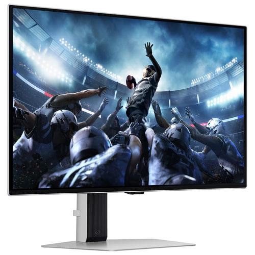Samsung Odyssey OLED 27" QHD 360Hz 0.03ms GTG OLED LED FreeSync Monitor (LS27DG602SNXZA) - Silver