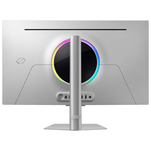 Moniteur DELO UHD 4K gàg 0,03 ms 240 Hz FreeSync/G-Sync 32 po de Samsung - Blanc