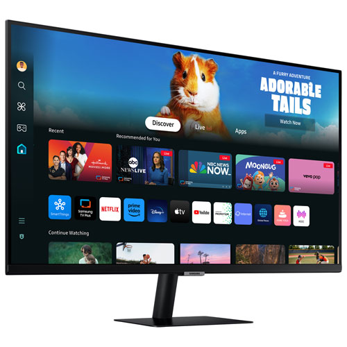 Samsung 32" FHD 60Hz 4ms GTG VA LCD Gaming Monitor (LS32DM500ENXGO) - Black