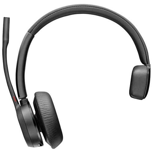 HP Poly Voyager 4310 On-Ear Noise Cancelling Bluetooth Headset - Black