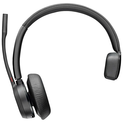 HP Poly Voyager 4310 On-Ear Noise Cancelling Bluetooth Headset - Black