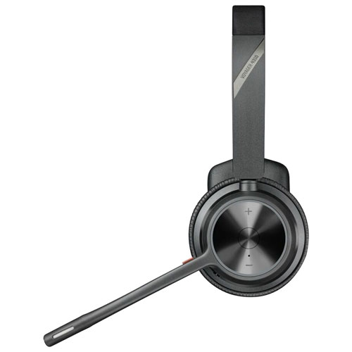HP Poly Voyager 4310 On-Ear Noise Cancelling Bluetooth Headset - Black