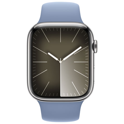 Apple Watch 45mm Sport Band - Winter Blue - Medium / Large 160-210mm by APPLE - Refurbished condition - Image 3