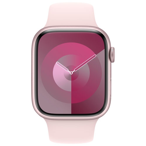 Apple Watch 45mm Sport Band - Light Pink - Medium / Large 160-210mm by APPLE - Refurbished condition - Image 3