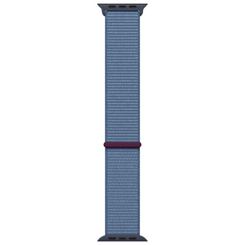 Bracelet sport 45&nbsp;mm pour Apple Watch remis à neuf - Bleu hiver - moyen/Grand