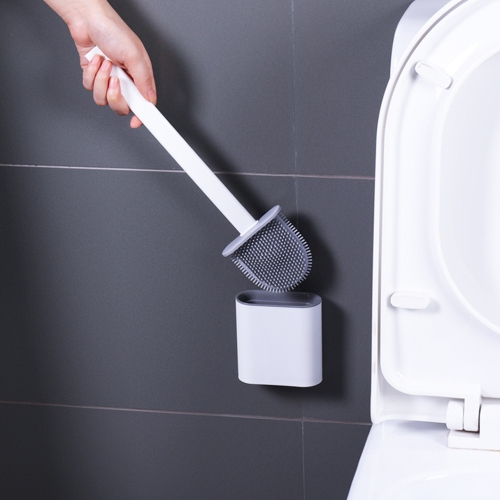 GIANTPOWER  Silicone Toilet Brush Holder Set