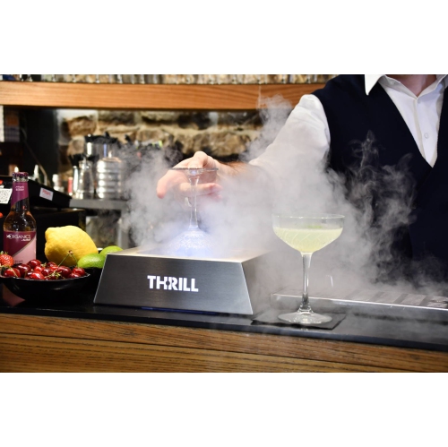 THRILL International Vortex Jet Freestanding Glass Chiller