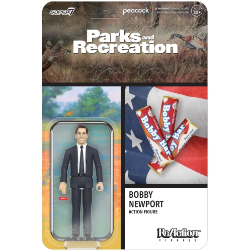 Super7 - Parks And Recreation - ReAction Wv3 - Bobby Newport [COLLECTABLES]