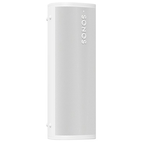 Haut-parleur intelligent portatif étanche et résistant à la poussière Roam 2 de Sonos - Blanc