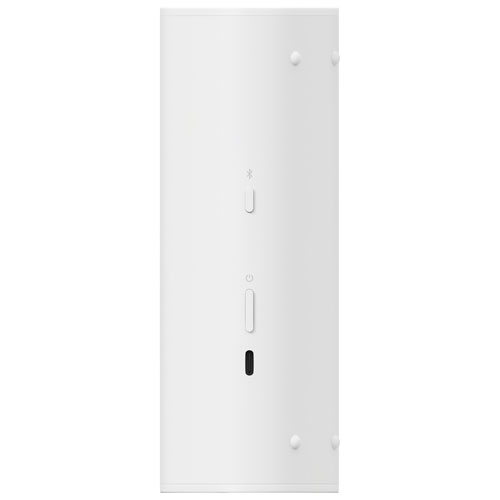 Haut-parleur intelligent portatif étanche et résistant à la poussière Roam 2 de Sonos - Blanc