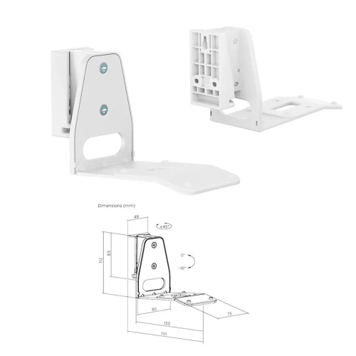 Support mural de Sonora pour haut-parleur Era 300 de Sonos