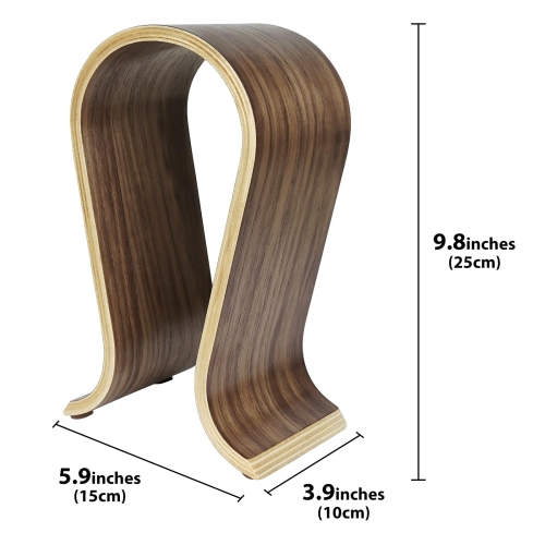 Wooden gaming Headphones Stand Headphone Display Stand Earphone Display hanger