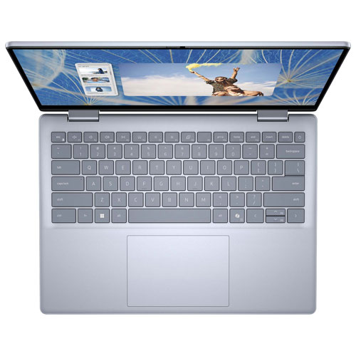 Portable 2-en-1 à écran tactile 14 po Inspiron de Dell - Bleu glacier