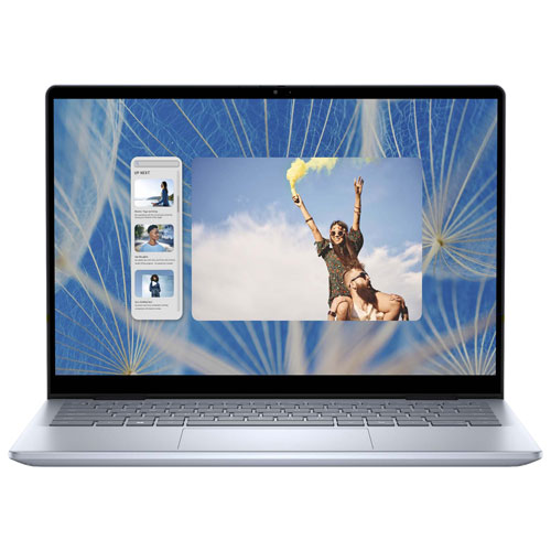 Portable 2-en-1 à écran tactile 14 po Inspiron de Dell - Bleu glacier