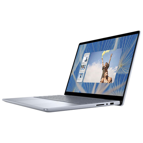 Portable 2-en-1 à écran tactile 14 po Inspiron de Dell - Bleu glacier