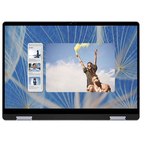 Portable 2-en-1 à écran tactile 14 po Inspiron de Dell - Bleu glacier