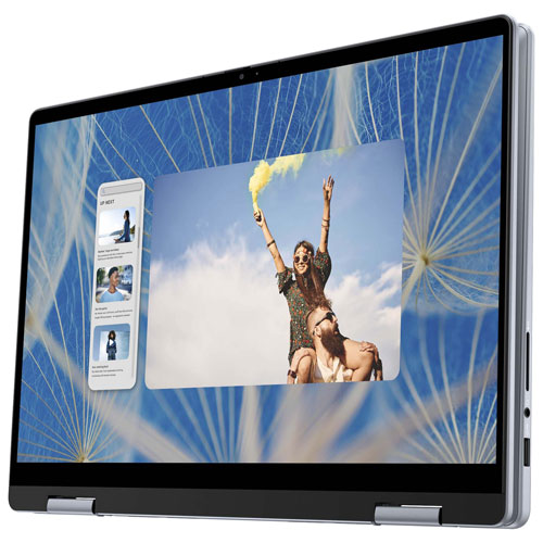 Portable 2-en-1 à écran tactile 14 po Inspiron de Dell - Bleu glacier