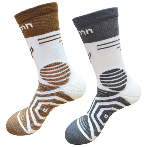 Yu-mn Antibacterial Compression Socks - 2 x Pairs